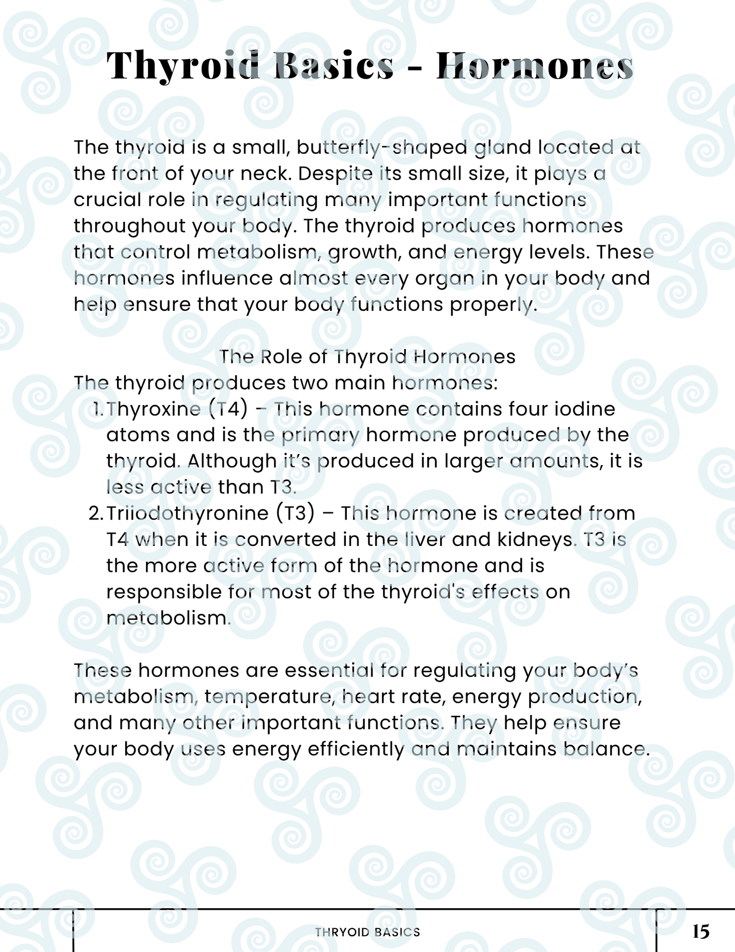 Thyroid Optimization Workbook